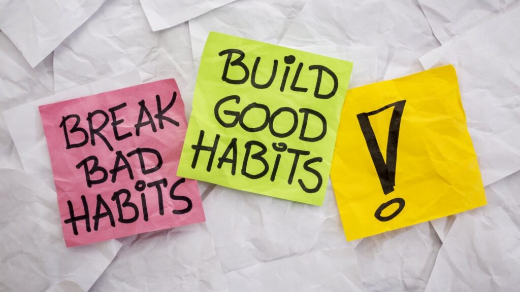 how to develop a habit